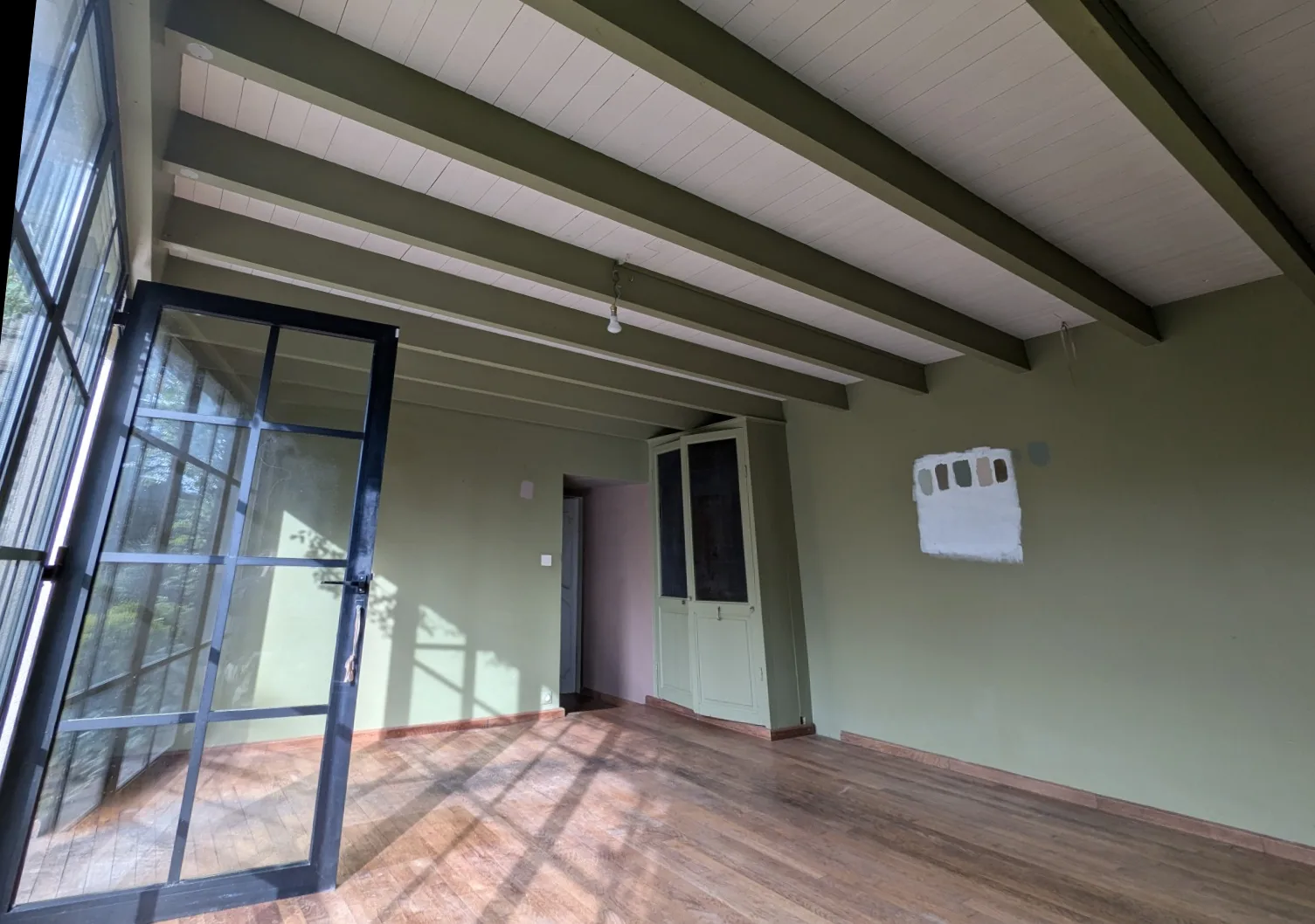 Coatreven — Plancher & poutres — avant