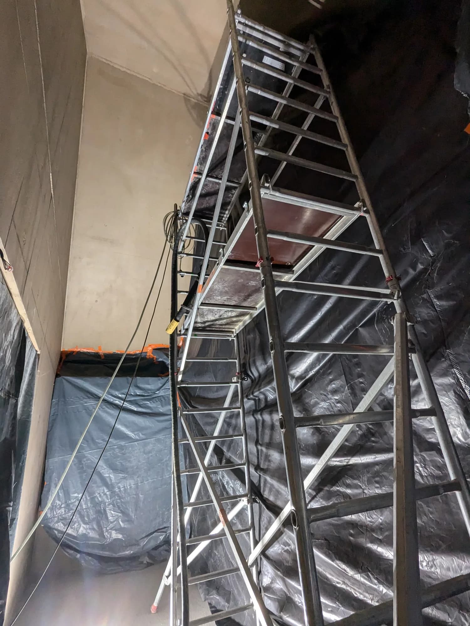 Musée de Fougères — La Coursive — en cours de chantier